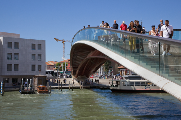 Ponte de la Constituzione, Venice, Italy, July 2025
