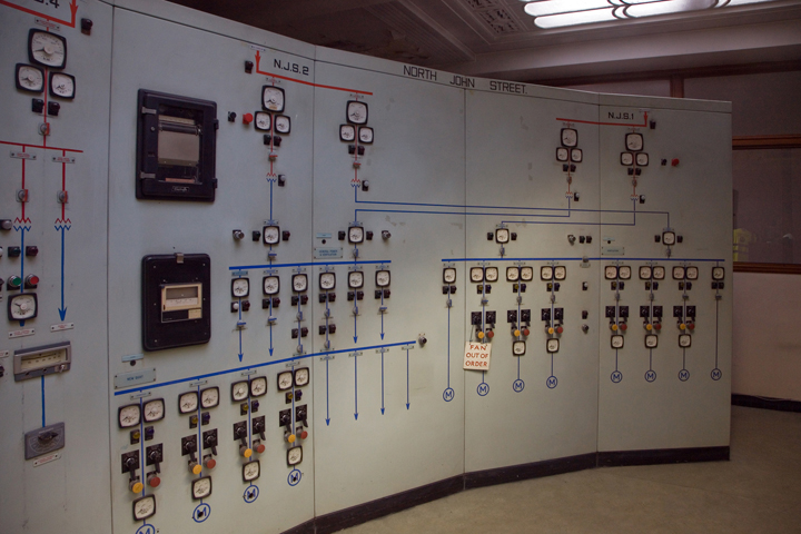 Queensway Tunnel Ventilation Tower, Liverpool, England, July 2025