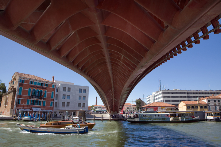 Ponte de la Constituzione, Venice, Italy, July 2025