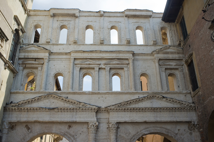 Porta Borsari, Verona, Italy, July 2025