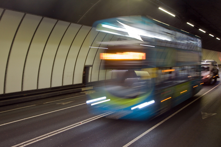 Queensway Tunnel, Liverpool, England, July 2025