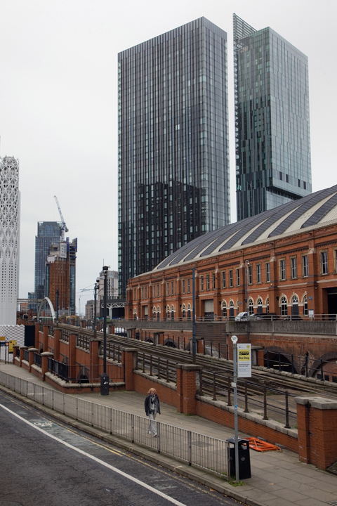 Lower Mosley Street, Manchester, England, July 2025