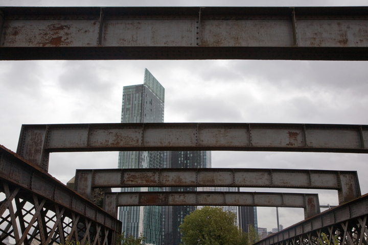 Castlefield Viaduct, Manchester, England, July 2025