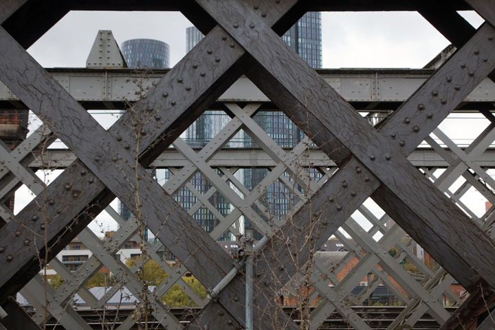 Castlefield Viaduct, Manchester, England, July 2025