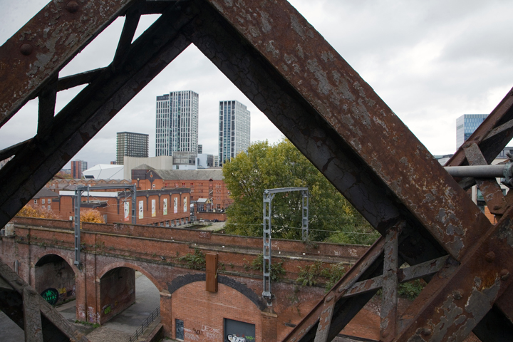 Castlefield Viaduct, Manchester, England, July 2025