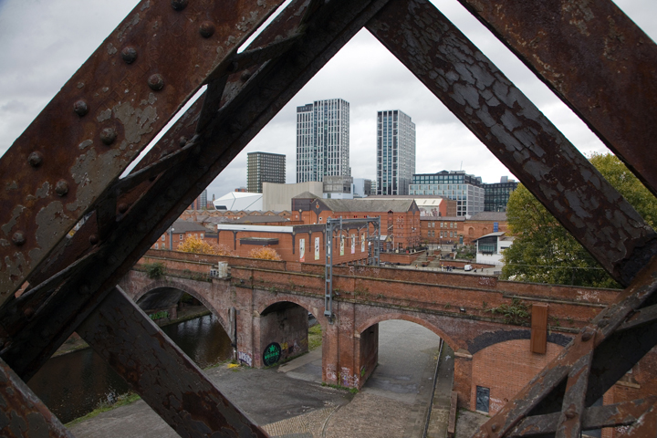 Castlefield Viaduct, Manchester, England, July 2025