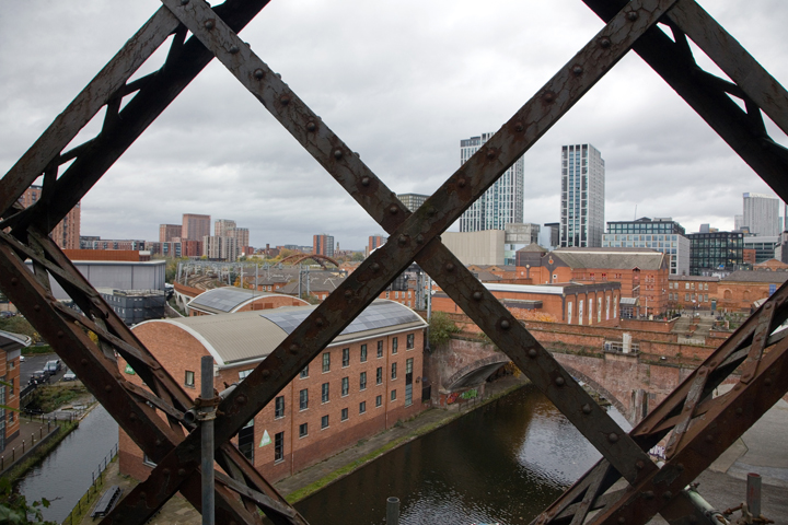 Castlefield Viaduct, Manchester, England, July 2025