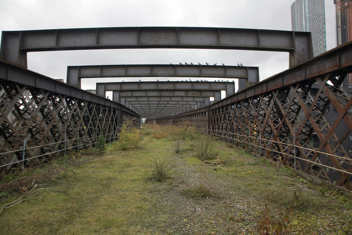 Castlefield Viaduct, Manchester, England, July 2025