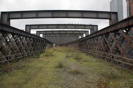 Castlefield Viaduct, Manchester, England, July 2025