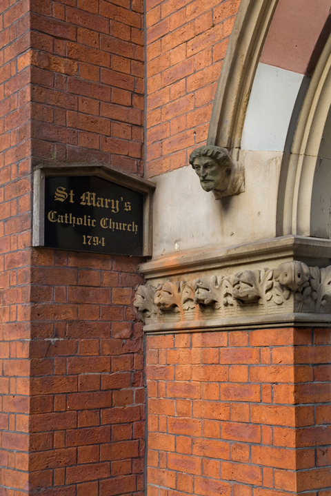 St Mary's, Mulberry Street, Manchester, England, July 2025