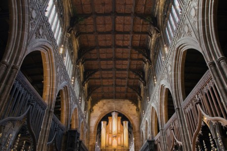 Manchester Cathedral, Victoria Street, Manchester, England, July 2025