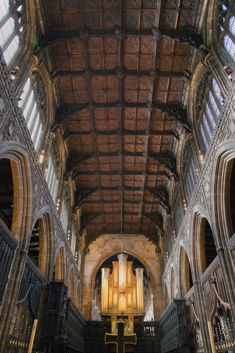 Manchester Cathedral, Victoria Street, Manchester, England, July 2025