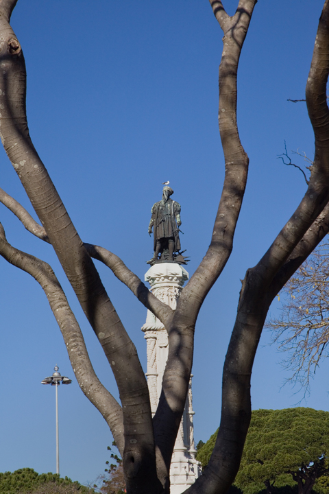 Jardim Afonso de Albuquerque, Lisbon, Portugal, December 2025