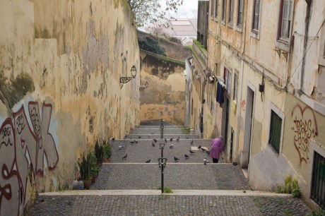 Beco de São Luís da Pena, Lisbon, Portugal, December 2025