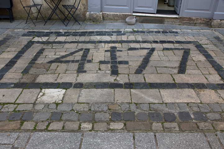 Pavage 1477, Grande Rue, Nancy, France, April 2026