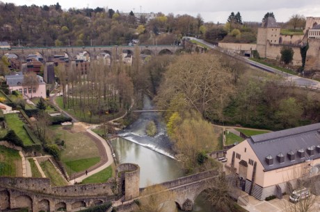 Pont du Stierchen, Luxembourg, March 2026