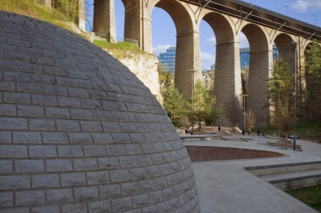La Passerelle, Vallée de la Pétrusse, Luxembourg, April 2026