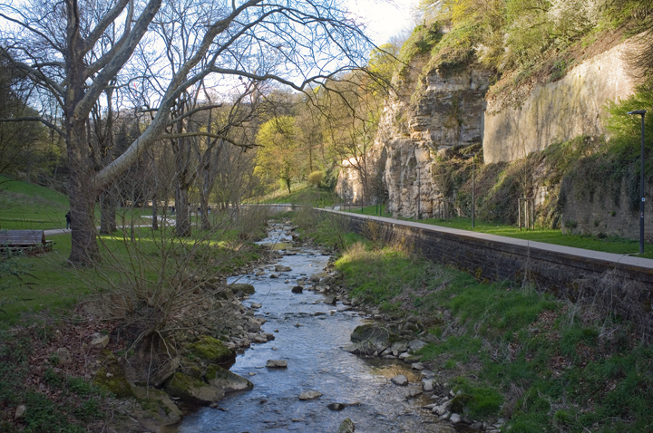 Vallée de la Pétrusse, Luxembourg, April 2026