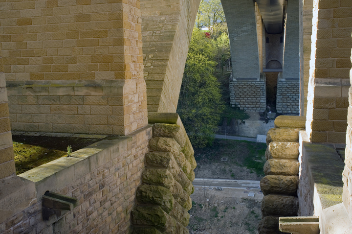 La Passerelle, Vallée de la Pétrusse, Luxembourg, April 2026