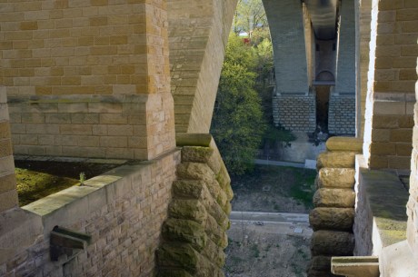La Passerelle, Vallée de la Pétrusse, Luxembourg, April 2026