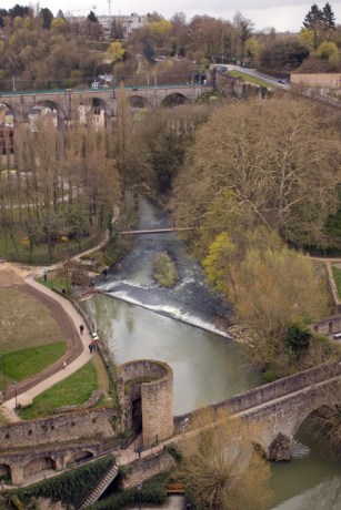 Pont du Stierchen, Luxembourg, March 2026