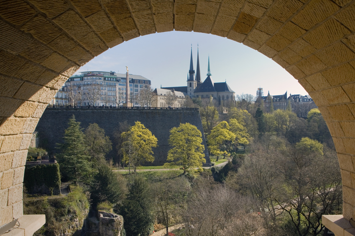Pont Adolphe, Luxembourg, April 2026
