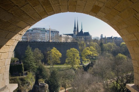 Pont Adolphe, Luxembourg, April 2026