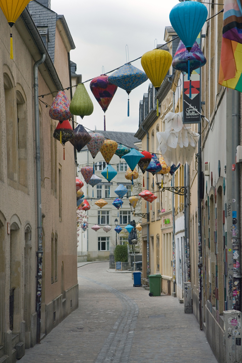 Rue du Saint Esprit, Luxembourg, March 2026