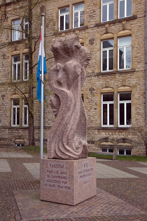 Denkmal zur Erinnerung an die Opfer der Schoah, Luxembourg, March 2026