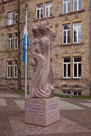 Denkmal zur Erinnerung an die Opfer der Schoah, Luxembourg, March 2026