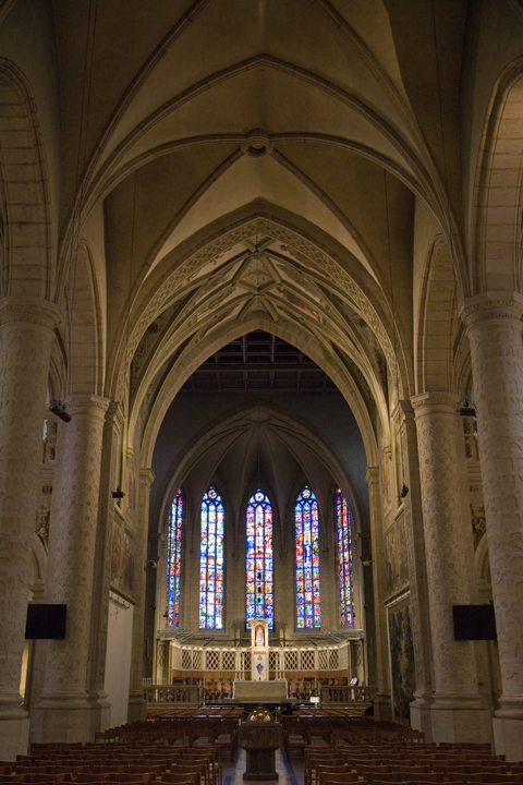 Cathedral Notre-Dame, Luxembourg, March 2026