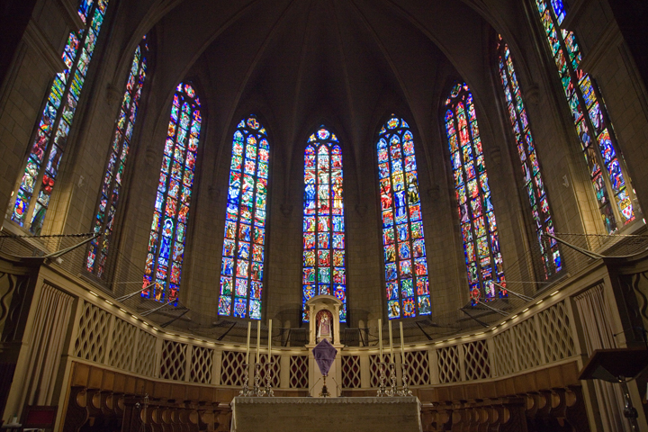 Cathedral Notre-Dame, Luxembourg, March 2026