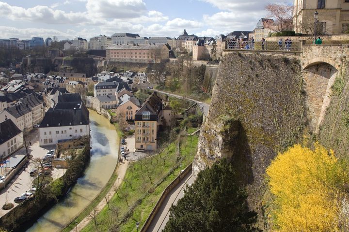 Chemin de la Corniche, Luxembourg, April 2026