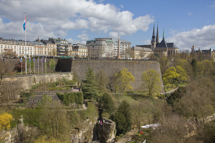 Place de la Constitution, Luxembourg, April 2026