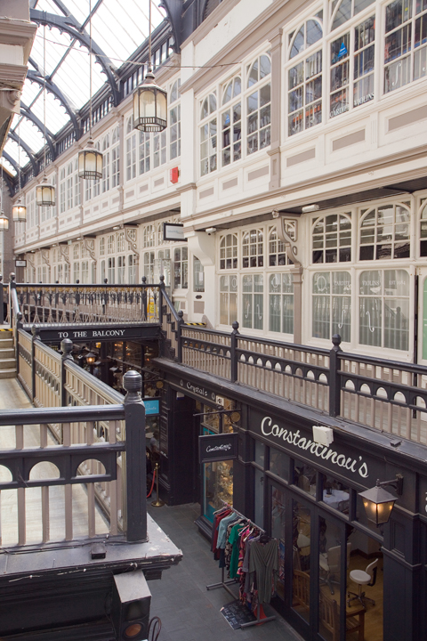 Castle Arcade, Cardiff, Wales, July 2026