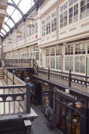 Castle Arcade, Cardiff, Wales, July 2026