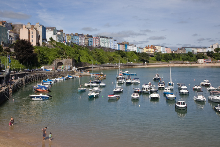 Tenby Harbour, Pembrokeshire, Wales, July 2026