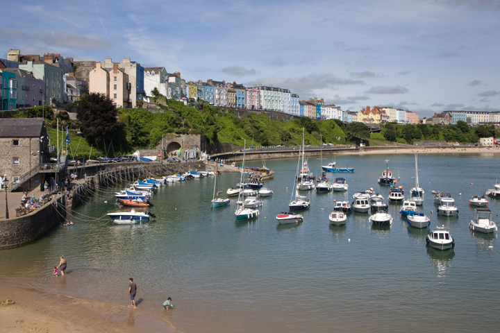 Tenby Harbour, Pembrokeshire, Wales, July 2026