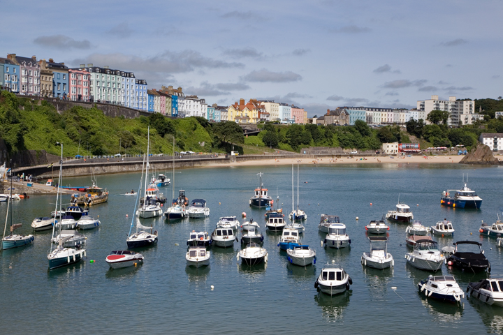 Tenby Harbour, Pembrokeshire, Wales, July 2026