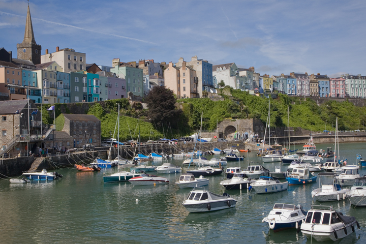 Tenby Harbour, Pembrokeshire, Wales, July 2026