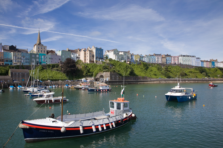 Tenby Harbour, Pembrokeshire, Wales, July 2026
